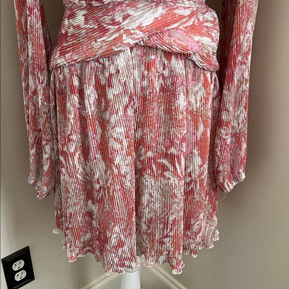 Astr The Label Pink Long Sleeve Mini Dress - Picture 10 of 17